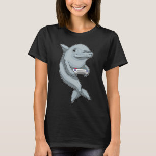 Dolphin Gamer-controller T-shirt
