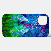 Dolphin Gaze iPhone 6/6s Hoesje (Achterkant (horizontaal))
