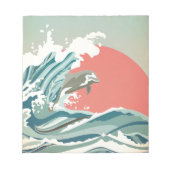 Dolphin geluk notitieblok (Voorkant)