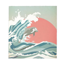 Dolphin geluk notitieblok