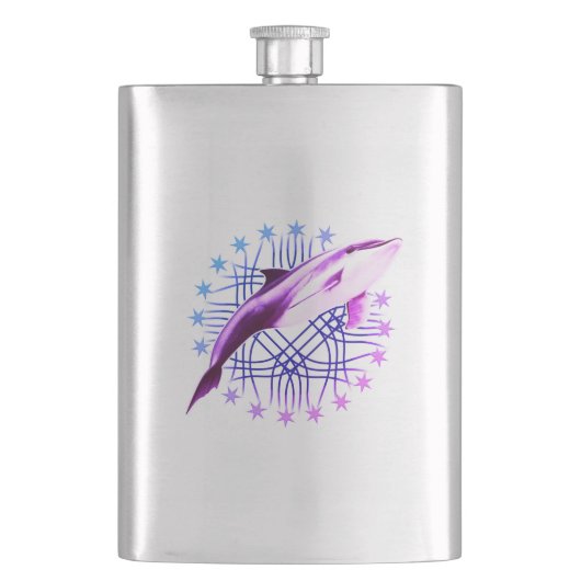 Dolphin grafisch ontwerp flacon (Voorkant)