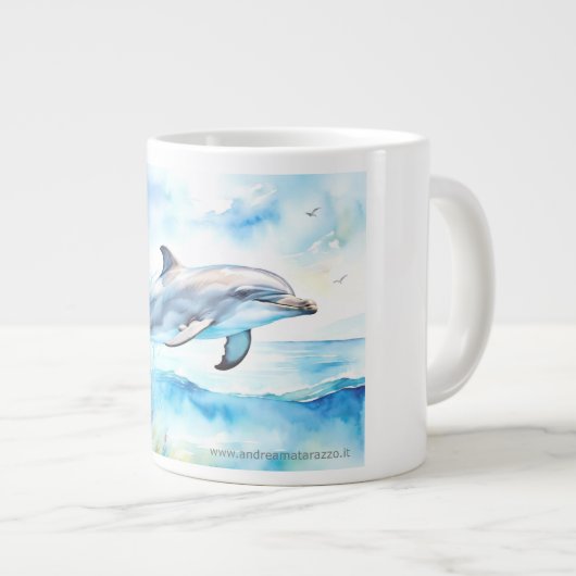 Dolphin Grote Koffiekop (Voorkant rechts)