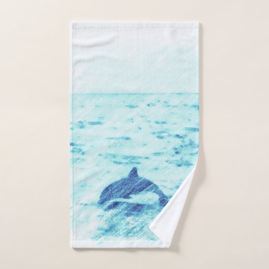 Dolphin Hand Towel Handdoek (Handdoek)