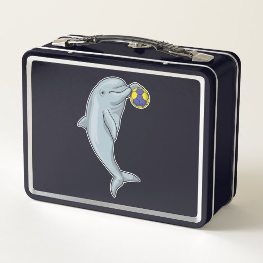 Dolphin Handball-speler Handball (Achterkant)