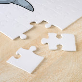 Dolphin Handball-speler Handball Legpuzzel (Zijkant)