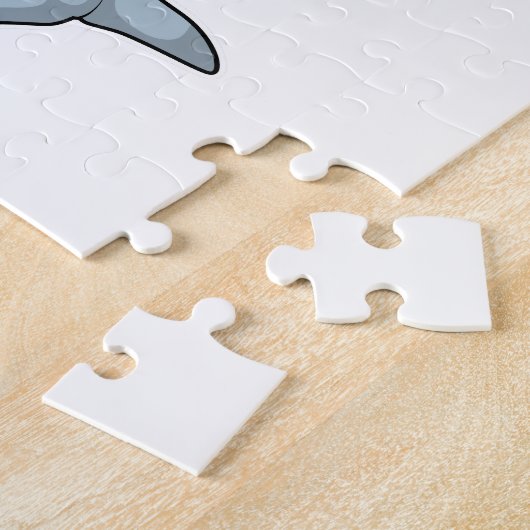 Dolphin Handball-speler Handball Legpuzzel (Zijkant)