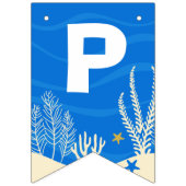 Dolphin Happy Birthday Pool Bunting Flags Vlaggetjes (Derde vlag)