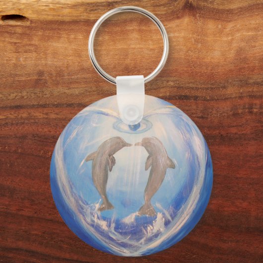 Dolphin Harmony Sleutelhanger (Voorkant)