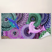 Dolphin Harmony Strandlaken (Voorkant)