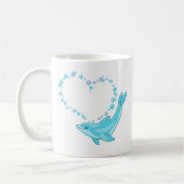 Dolphin Heart Koffiemok (Links)