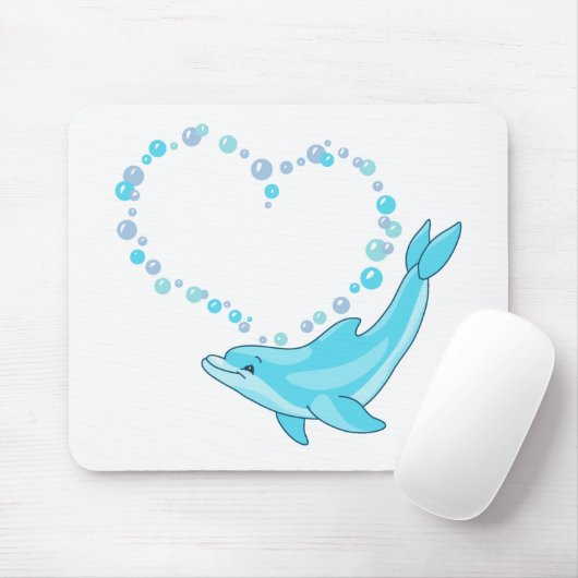 Dolphin Heart Muismat (Met muis)