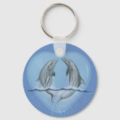 Dolphin Heart Sleutelhanger (Voorkant)