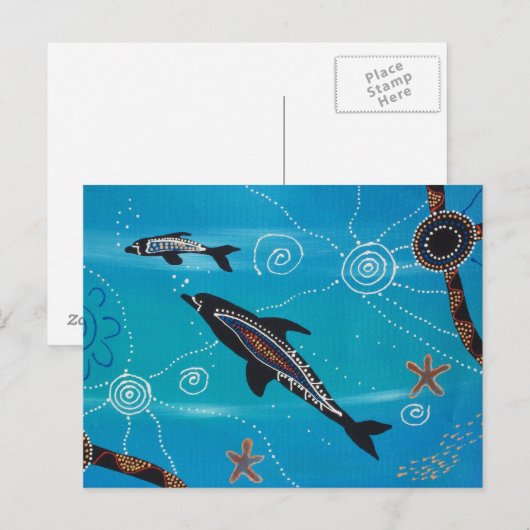 Dolphin I Briefkaart (Voorkant / Achterkant)