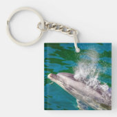 Dolphin in Milford Sound, Nieuw-Zeeland Sleutelhanger (Voorkant)