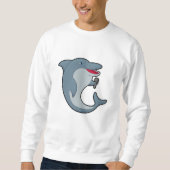 Dolphin in Singing met Microfoon Trui (Voorkant)