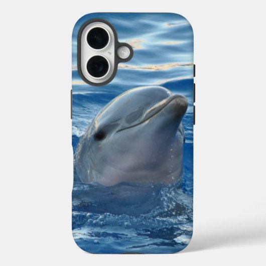 Dolphin in Water Photo Case-Mate iPhone Case (Achterkant)
