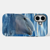 Dolphin in Water Photo Case-Mate iPhone Case (Achterkant (horizontaal))