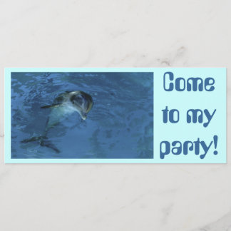 Dolphin Invitation Kaart
