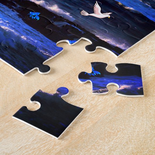 Dolphin Jigzaag Puzzle Legpuzzel (Zijkant)