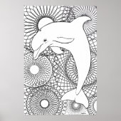 Dolphin Joy Poster (Voorkant)