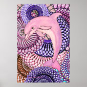 Dolphin Joy Poster (Voorkant)