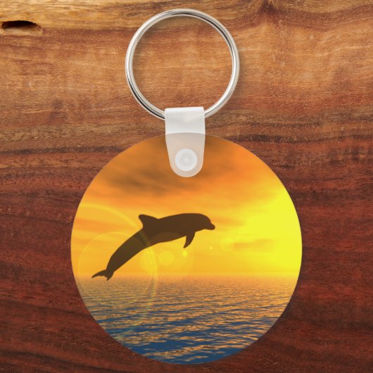 Dolphin Jump Sleutelhanger (Voorkant)