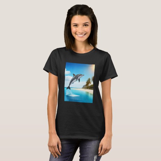 Dolphin Jump T-shirt (Voorkant volledig)