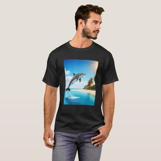 Dolphin Jump T-shirt (Voorkant volledig)