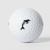 Dolphin Jumping Golf Balls Golfballen (Voorkant)
