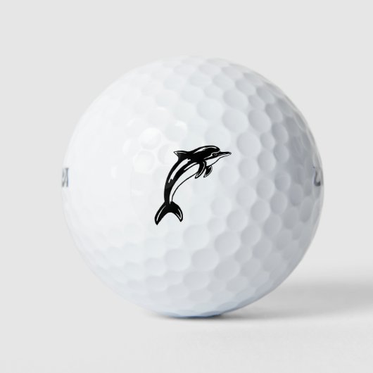 Dolphin Jumping Golf Balls Golfballen (Voorkant)
