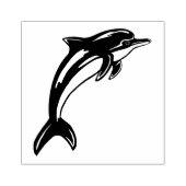 Dolphin Jumping Rubberstempel (Afrduk)