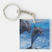 Dolphin Jumping Sleutelhanger (voorkant)