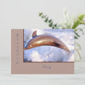 Dolphin Kaart (Staand voorkant)