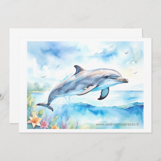 Dolphin Kaart (Voorkant / Achterkant)