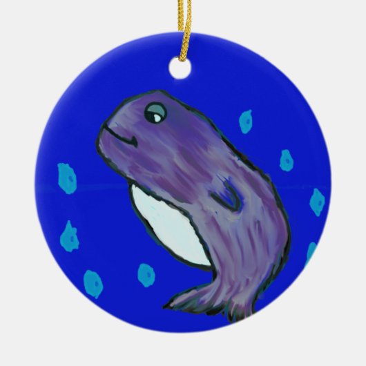 Dolphin Keramisch Ornament (Voorkant)