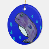 Dolphin Keramisch Ornament (Links)
