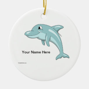 Dolphin Keramisch Ornament