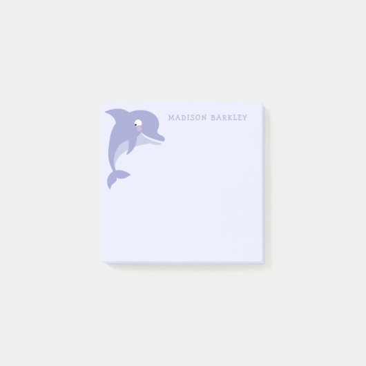 Dolphin Kind Post-it® Notes (Voorkant)