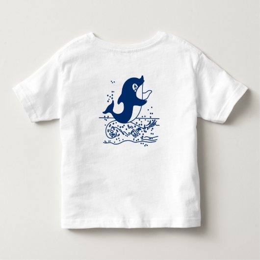 Dolphin Kinder Shirts (Achterkant)