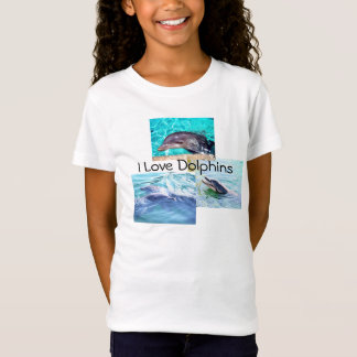 Dolphin Kinder T-Shirt "I love Dolphins"