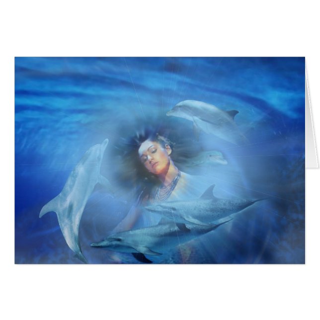 Dolphin Lady (Voorkant Horizontaal)