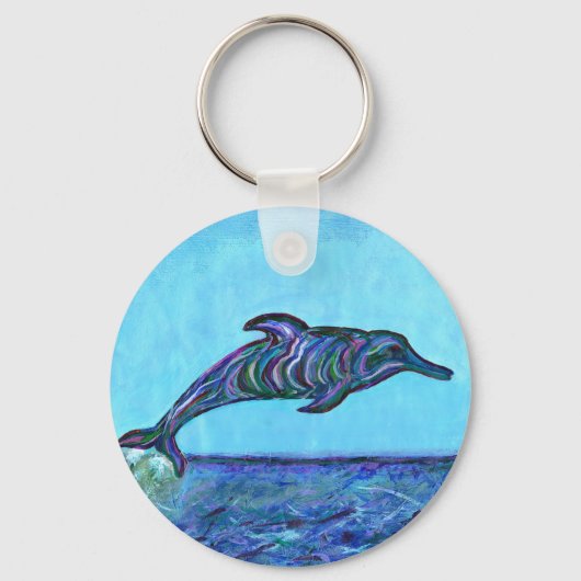 Dolphin leap sleutelhanger (Voorkant)