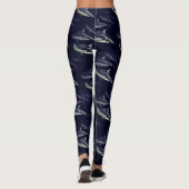 Dolphin Leggings Pacific White Sided Dolphin Pants (Achterkant)