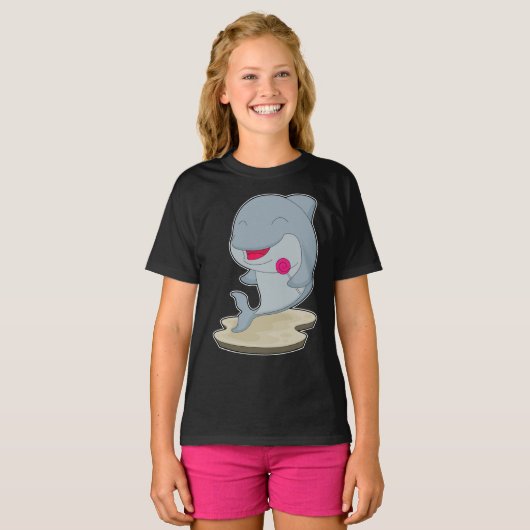 Dolphin Lollipop T-shirt (Voorkant volledig)