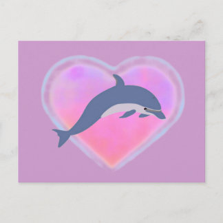 Dolphin Love briefkaart