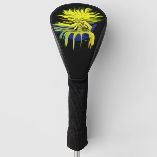 Dolphin Love Golfheadcover (Voorkant)