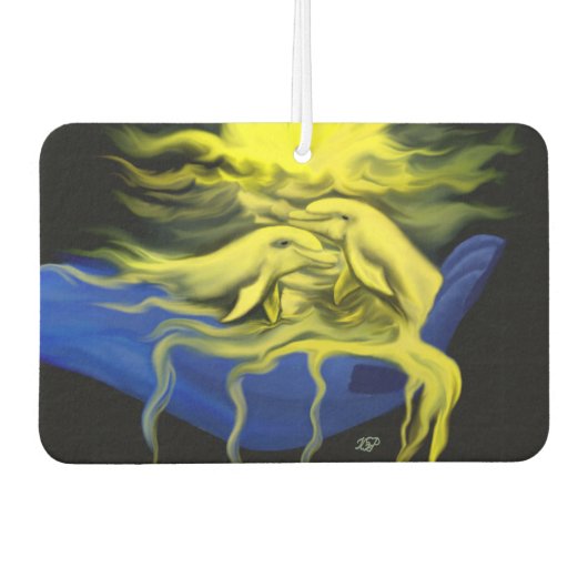 Dolphin Love Luchtverfrisser (Voorkant)