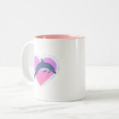 Dolphin Love mok (Voorkant links)