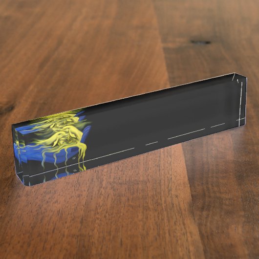 Dolphin Love Naambordje (Zijkant)