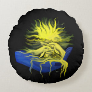 Dolphin Love Rond Kussen